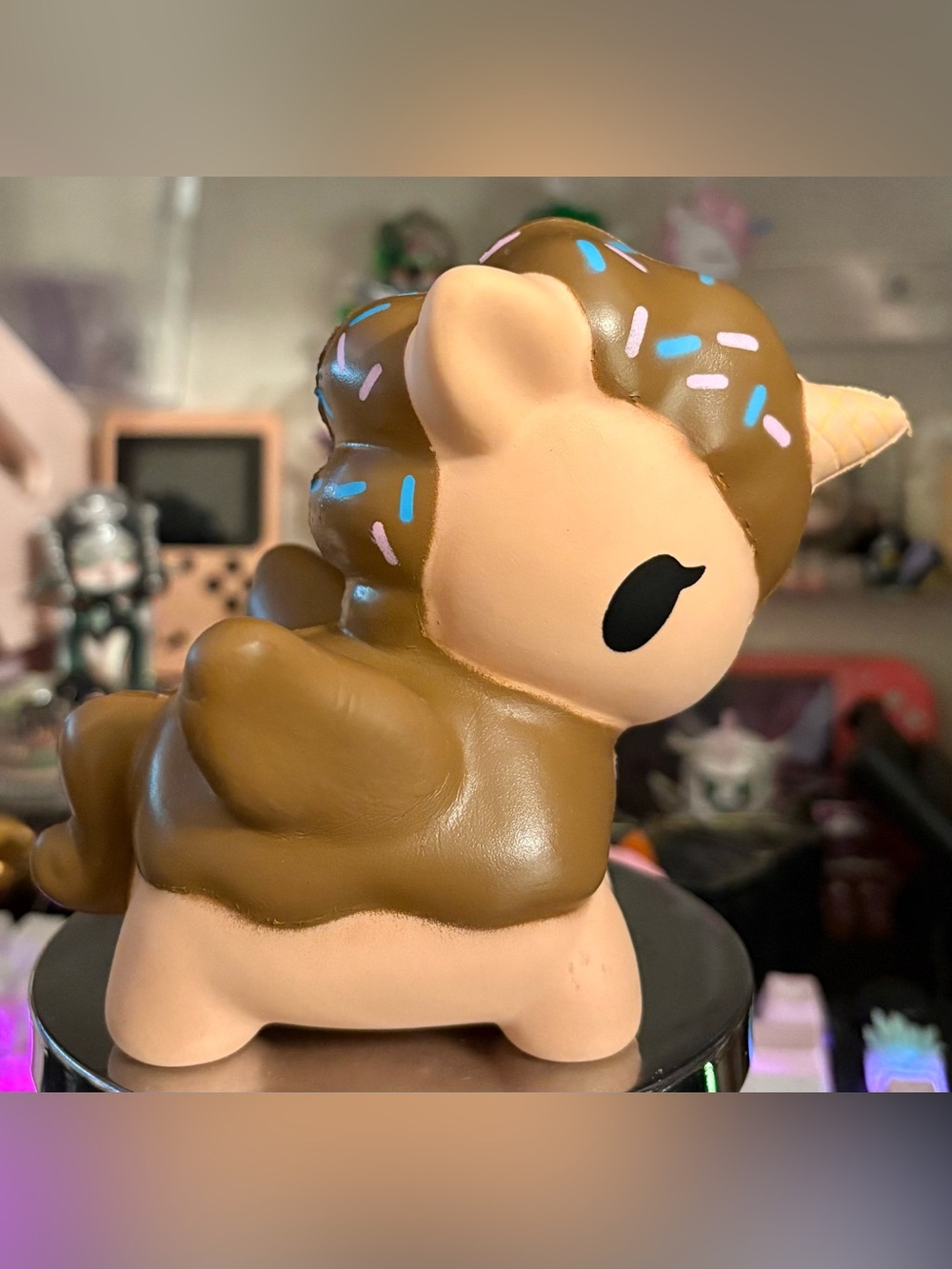 Tokidoki Toki Mochi Donut Series Chocolate Unicorno Squishy ONLY